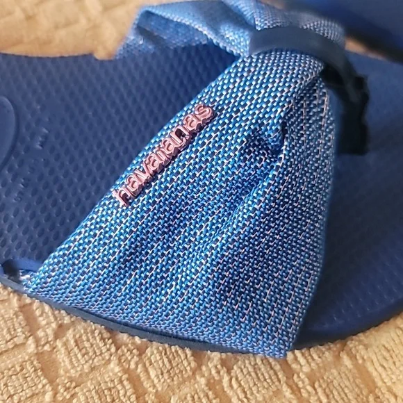 HAVAIANAS You St. Tropez Shine Sandals, Size 7/8 - Picture 8 of 8